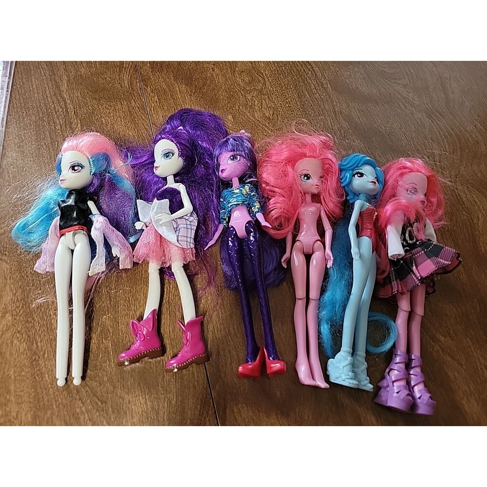 My Little Pony Equestria Girls Doll Lot 6pc‎